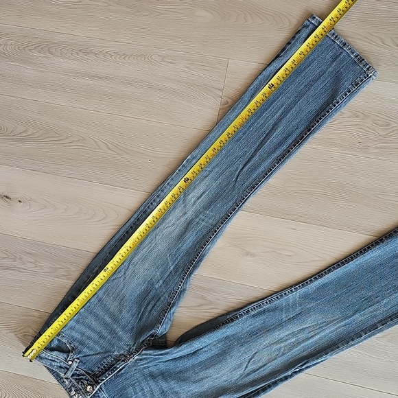 Rock 47 by Wrangler Low Rise Bootcut Jeans, Size 9/10 - Picture 8 of 16